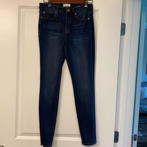 Nicole Miller High Rise Skinny Jeans